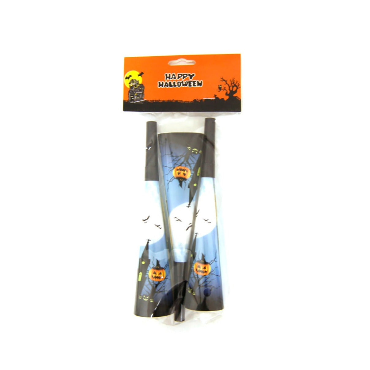 TROMBETTE HALLOWEEN DI CARTA 3PZ