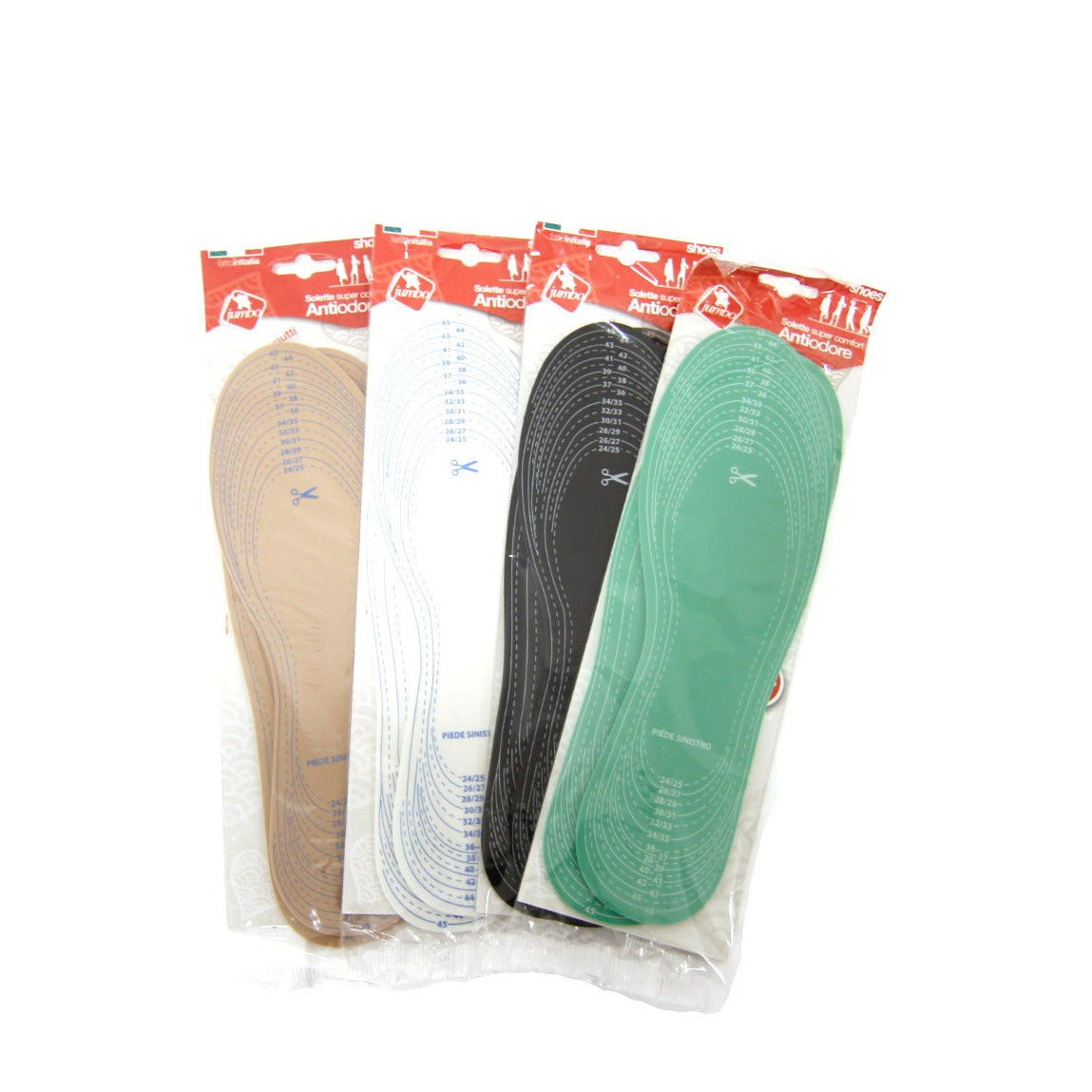 SOLETTE PER SCARPE ANTIODORE SUPER COMFORT 25-46