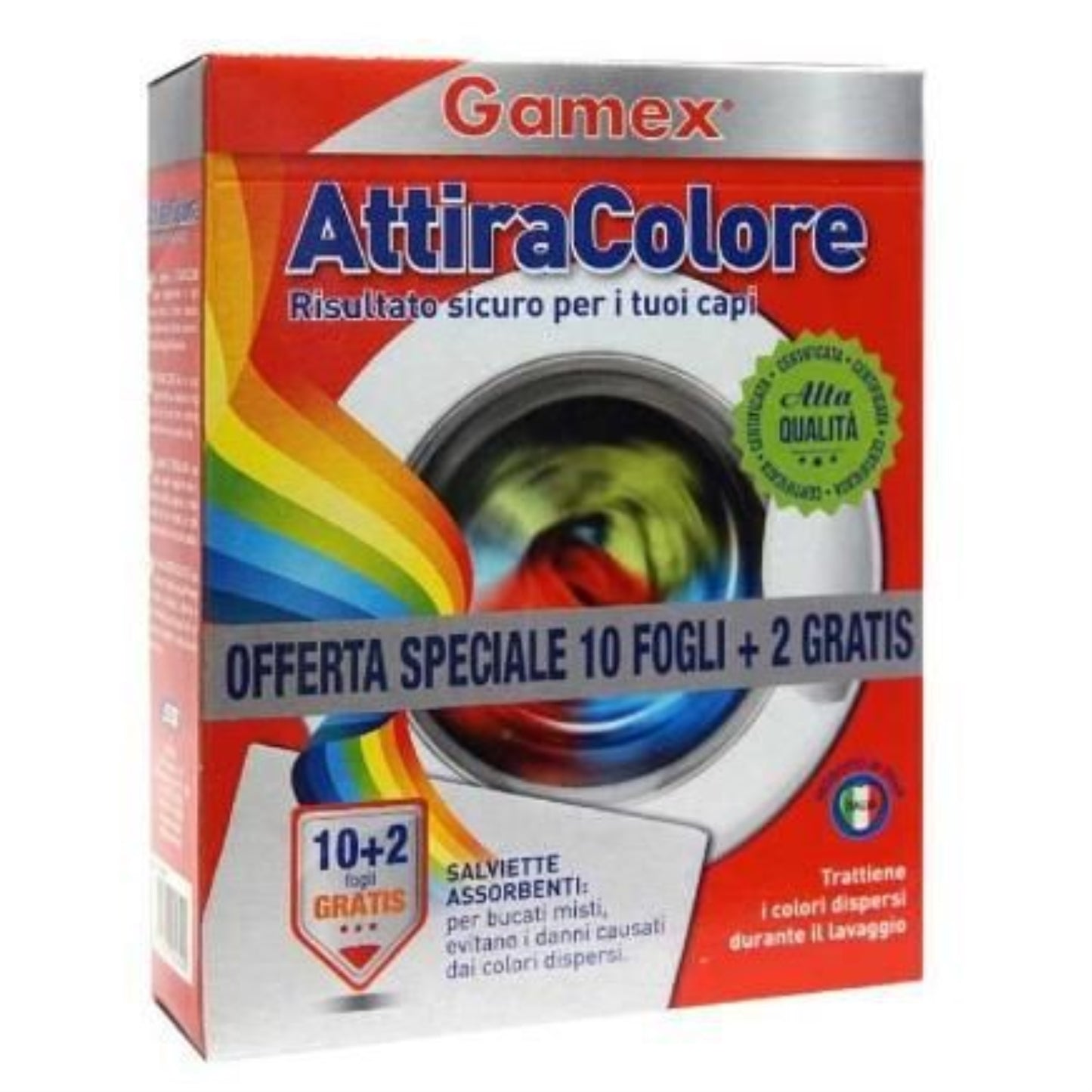 GAMEX ATTIRACOLORE FOGLI 10+2