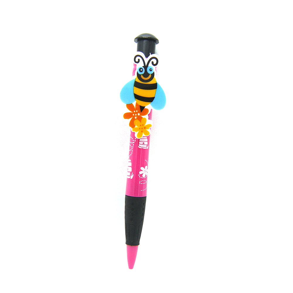 PENNA ANIMALI COLORI ASSORTITI 19CM