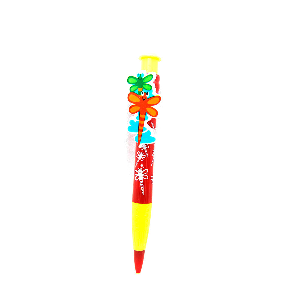 PENNA ANIMALI COLORI ASSORTITI 19CM