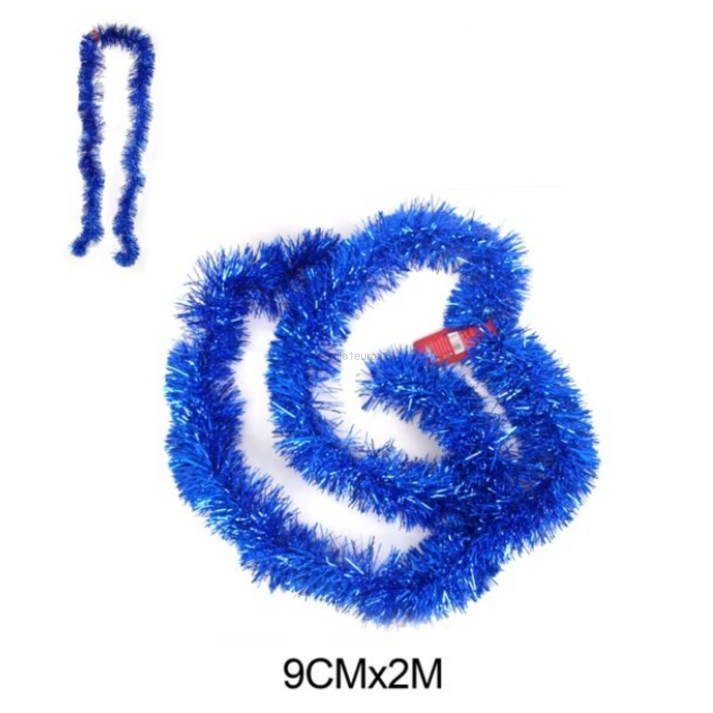 STRISCIA NATALIZI 9CM*2M BLU