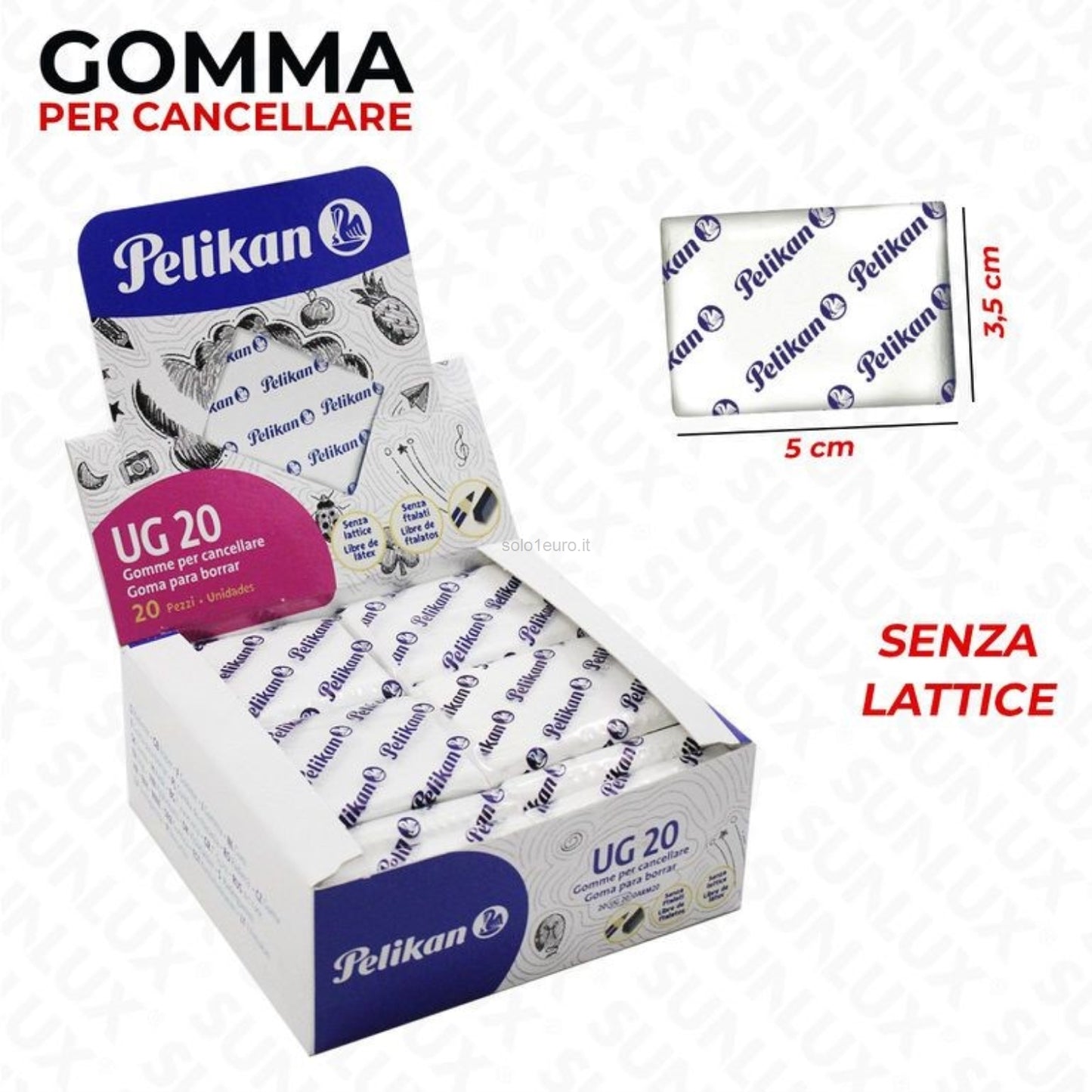 GOMMA PANE PELIKAN UG-20 1PZ
