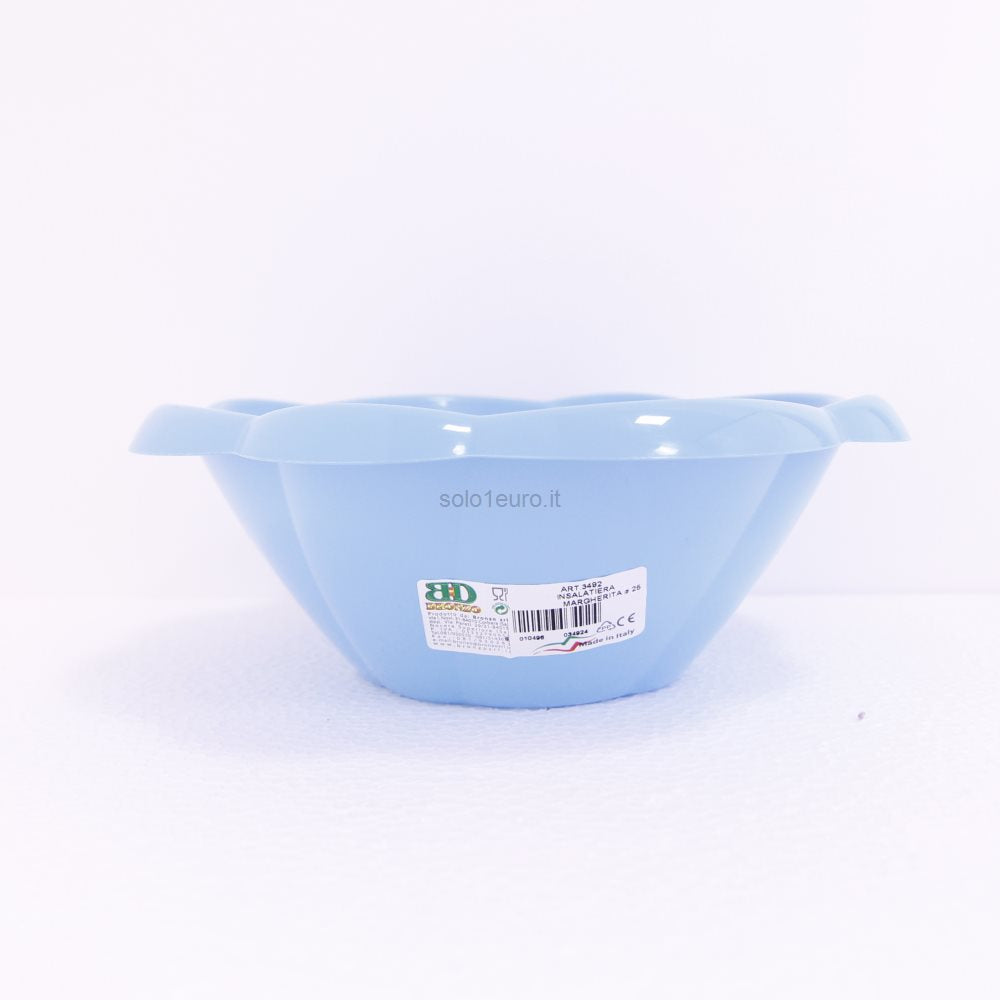 INSALATIERA MARGHERITA IN PLASTICA CM.25