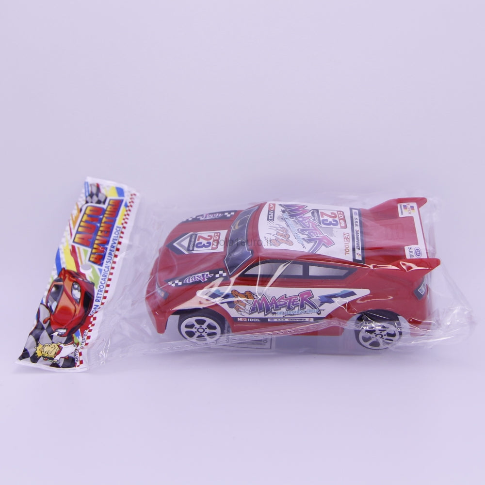 MINI AUTO AVVENTURA RETROCARICA 13CM