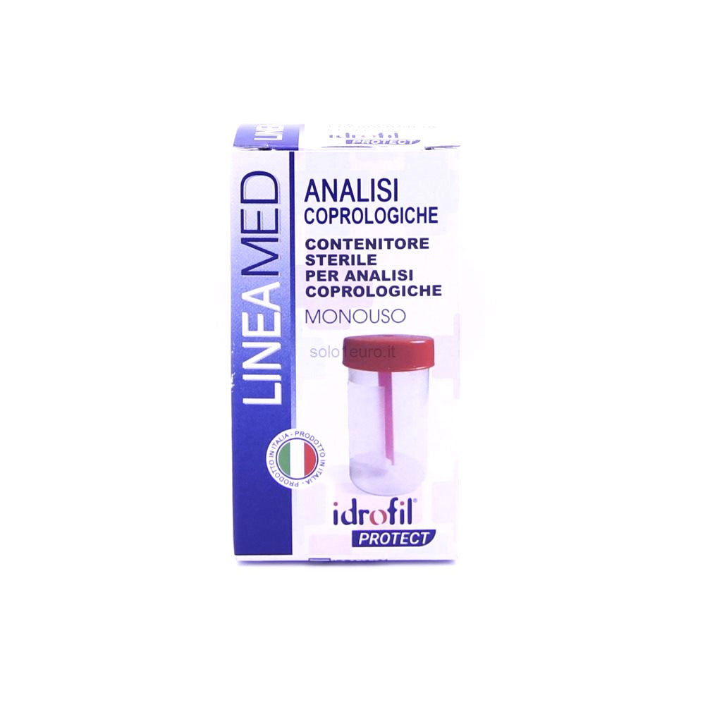 CONTENITORE STERILE PER ANALISI COPROLOGIGHE