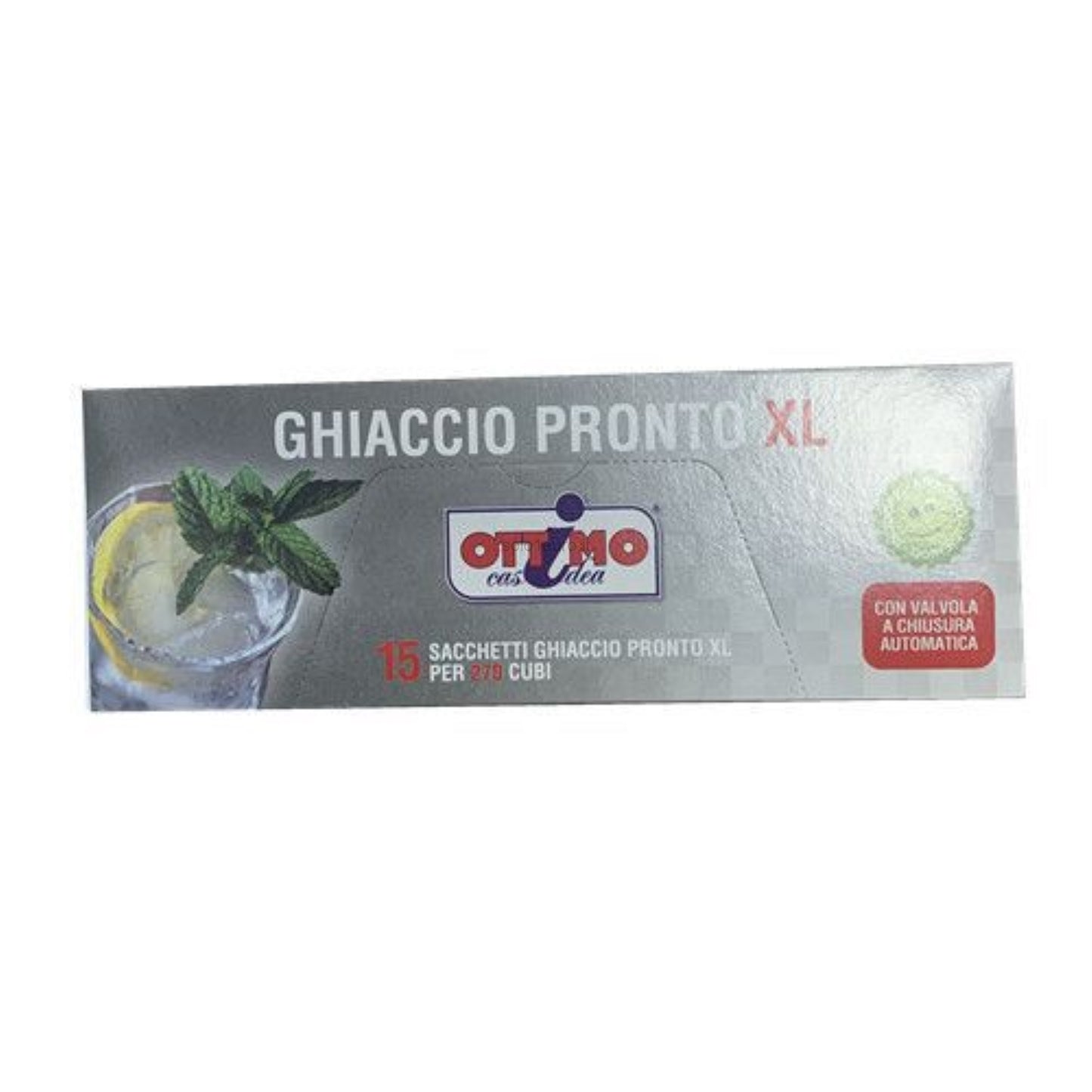 SACCHETTI GHIACCIO XL 270 CUBETTI 15PZ