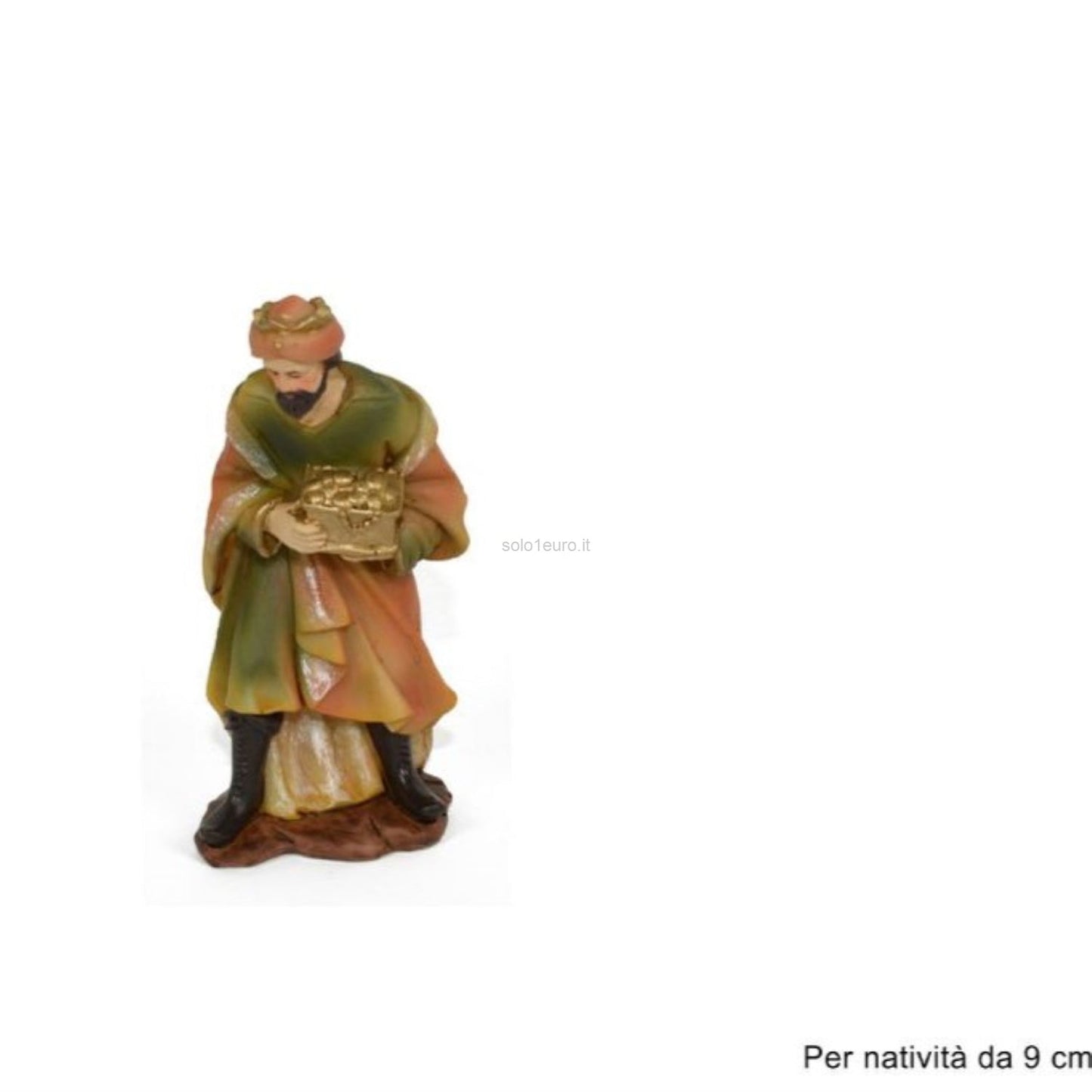 PRESEPE STATUA MELCHIORRE PER 9CM