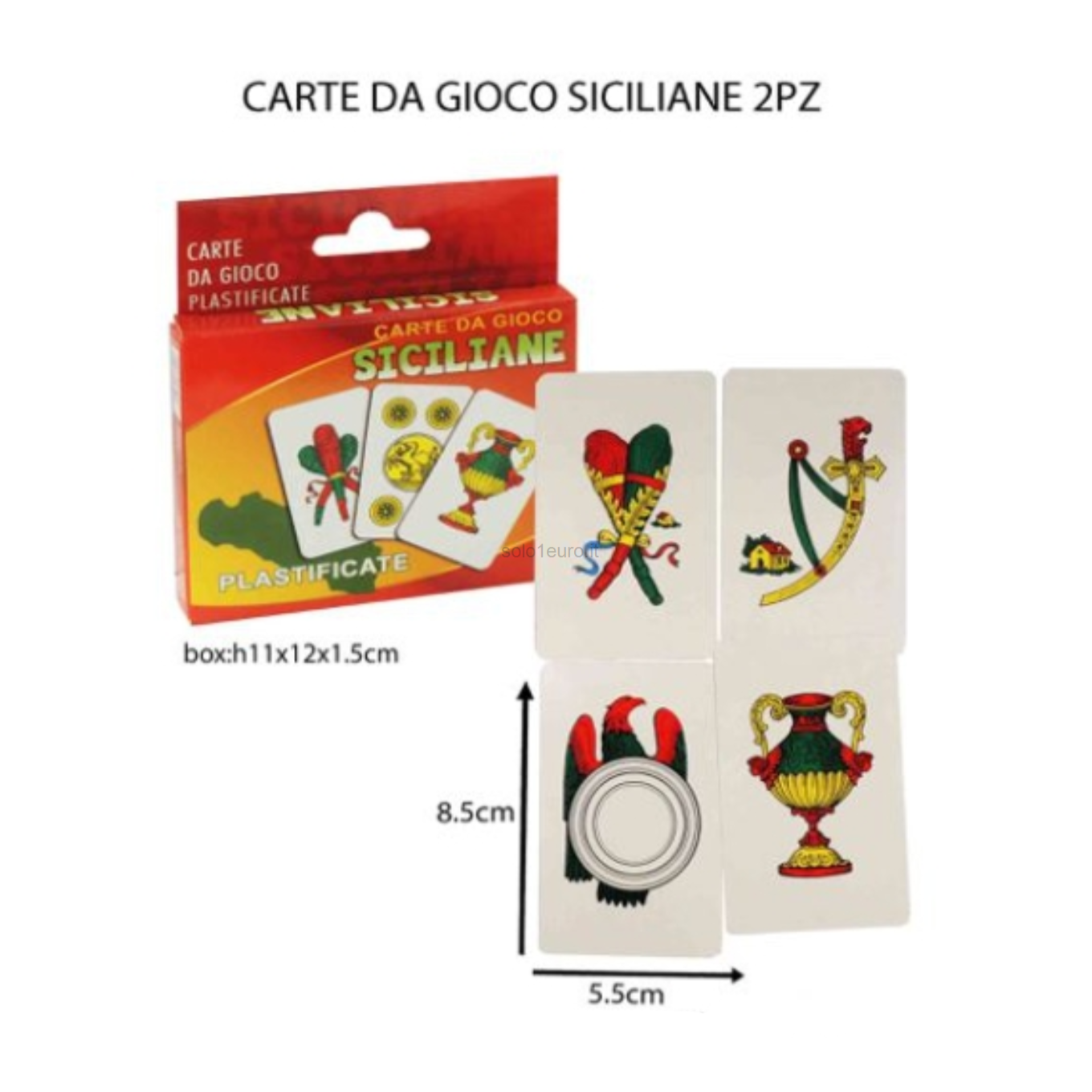 CARTE DA GIOCO SICILIANE PZ.2