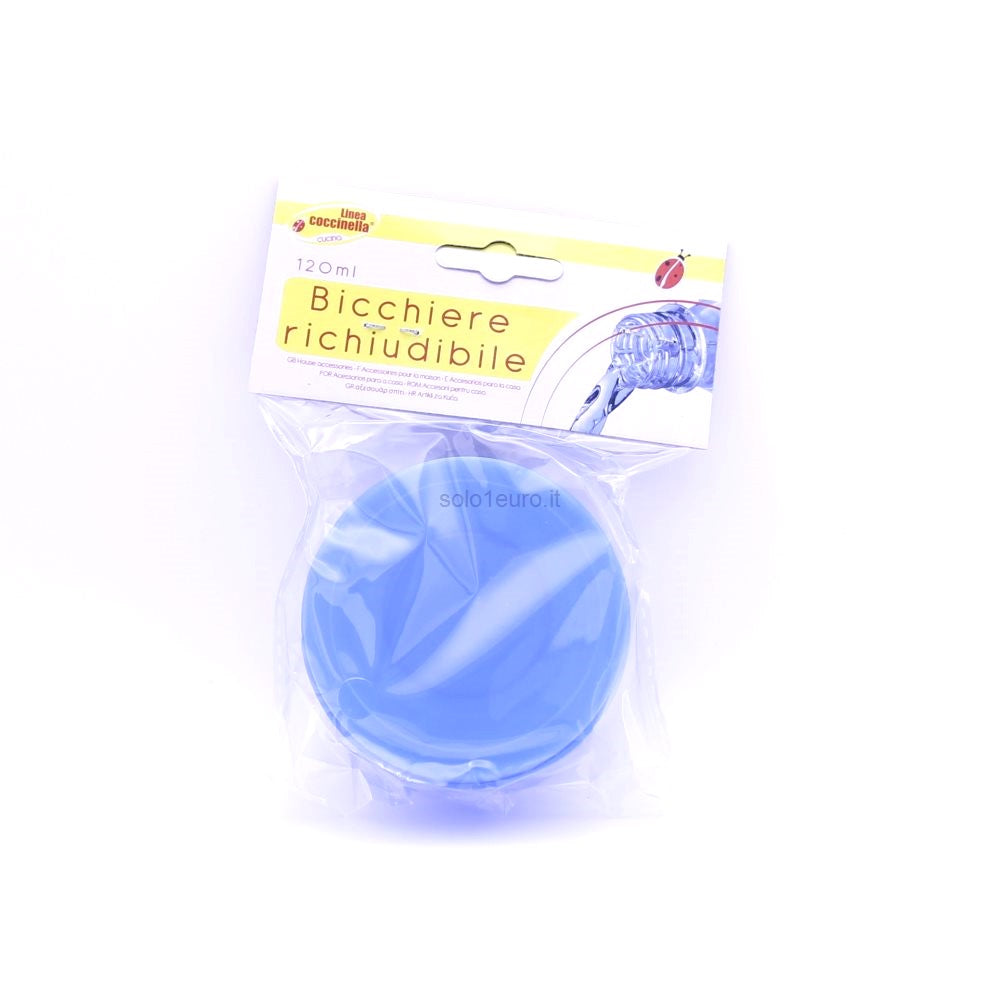 BICCHIERE RICHIUDIBILE PER VIAGGIO