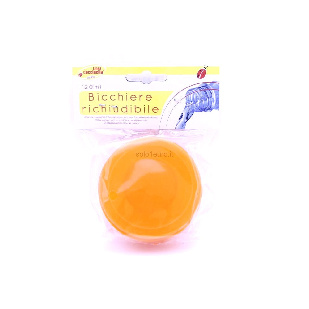 BICCHIERE RICHIUDIBILE PER VIAGGIO