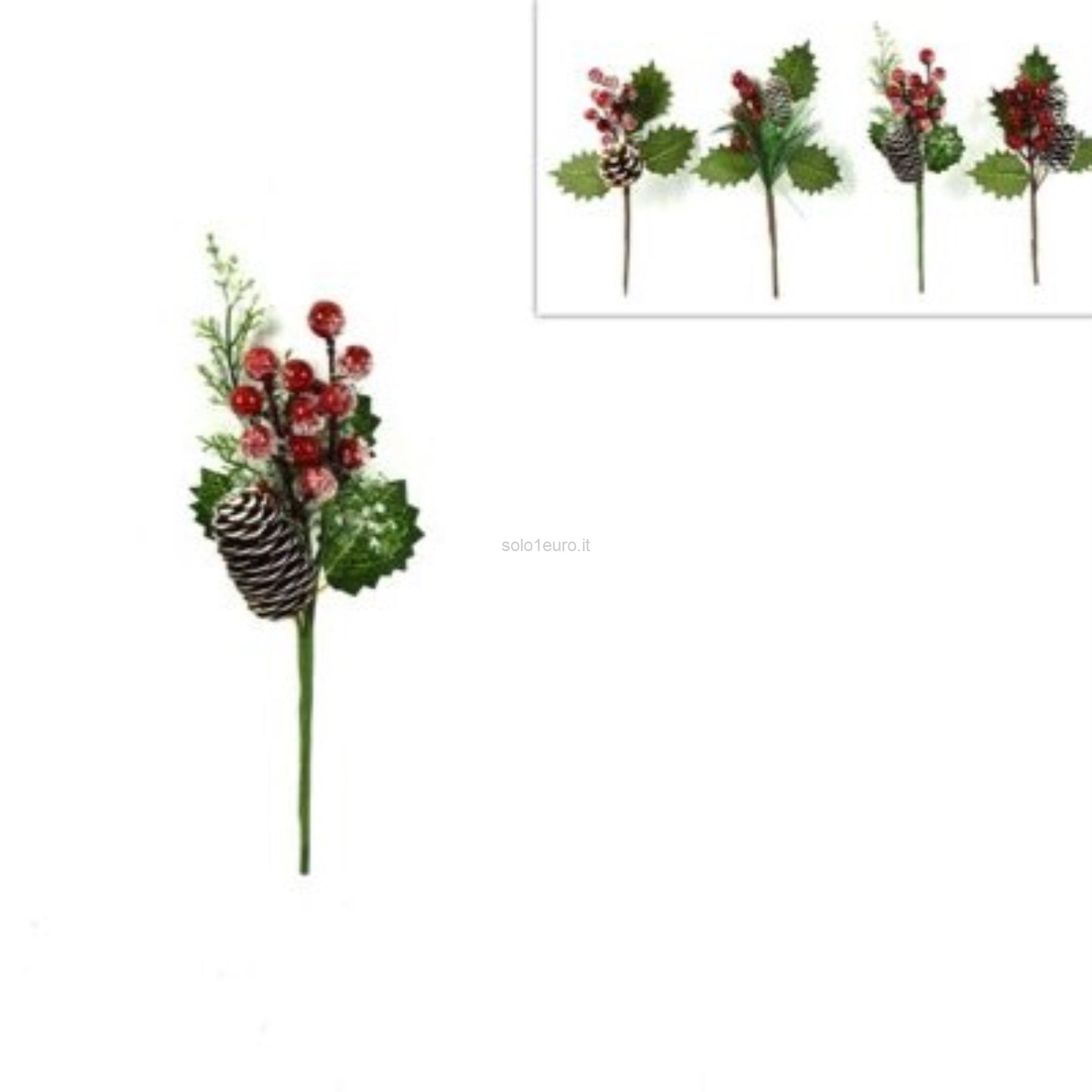 SPILLONE BACCHE E PIGNE 23CM