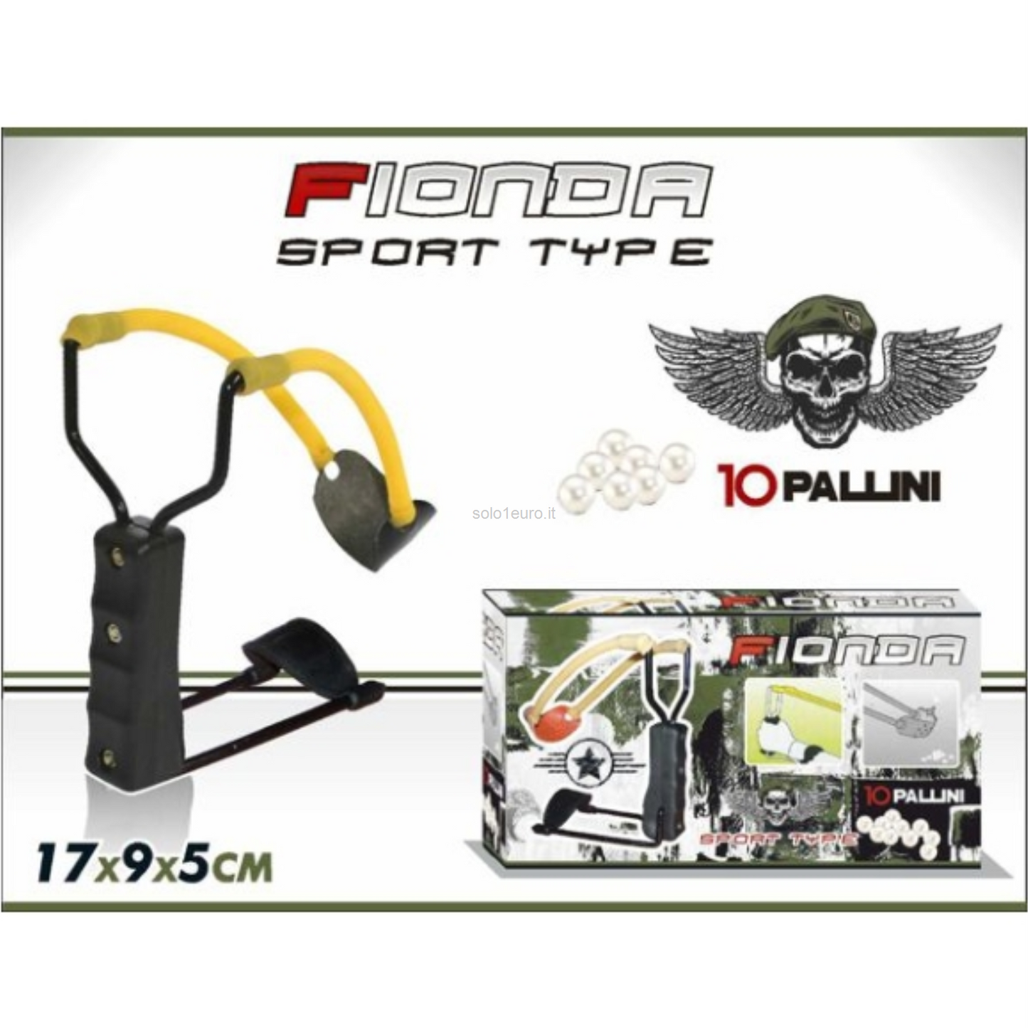 FIONDA CON 10 PALLINI