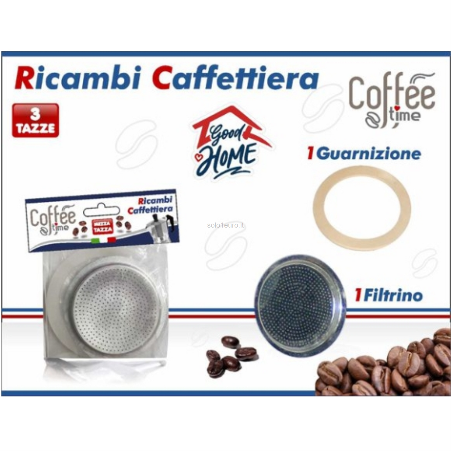 RICAMBI CAFF SLIM 3 TAZZE