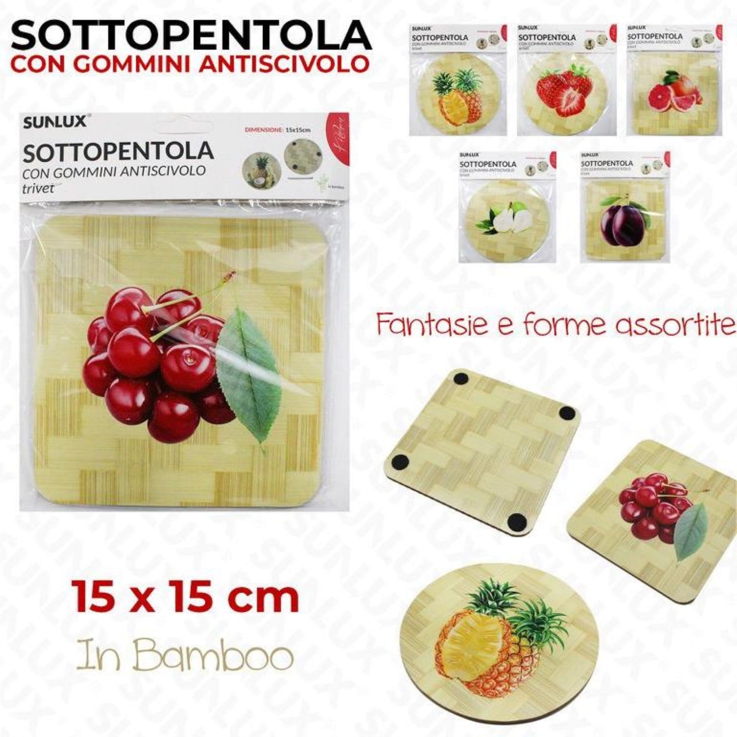 SOTTOPENTOLA 15X15CM