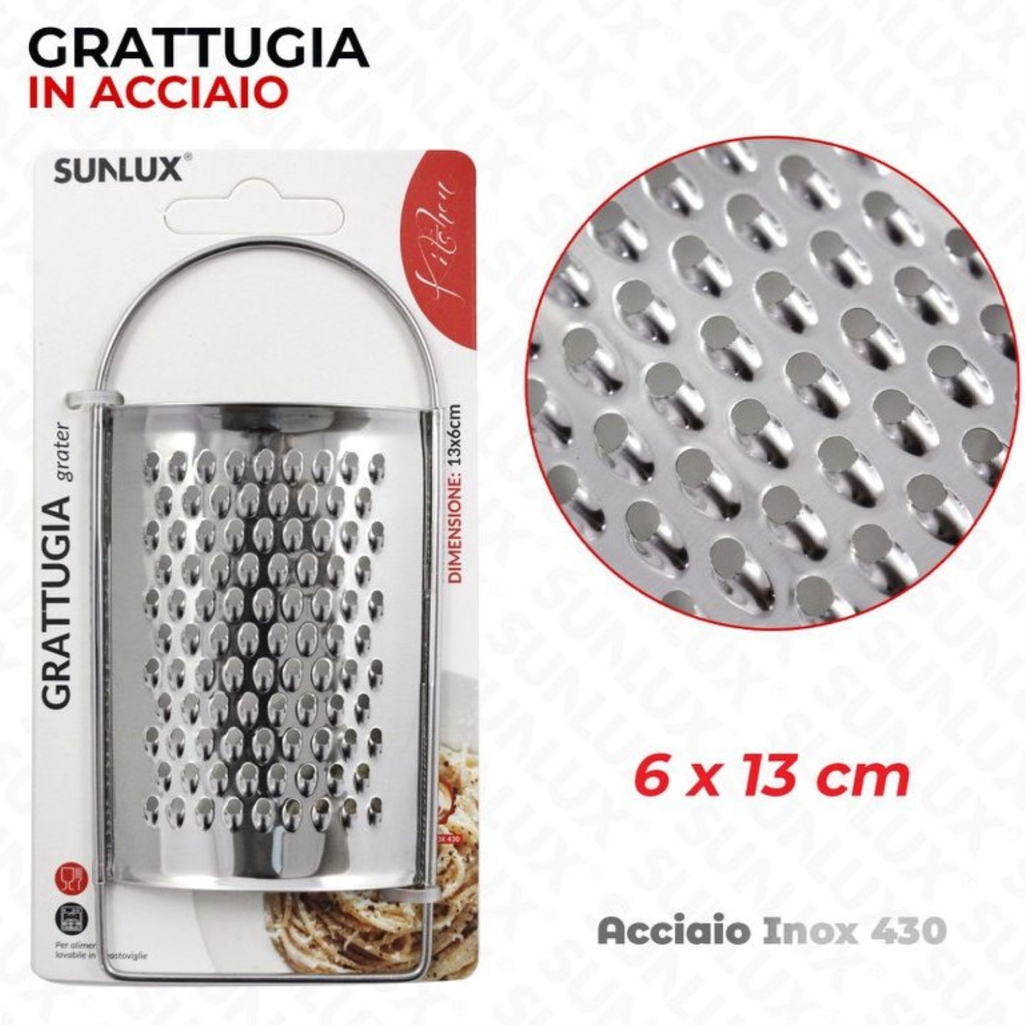 GRATTUGIA IN ACCIAIO INOX