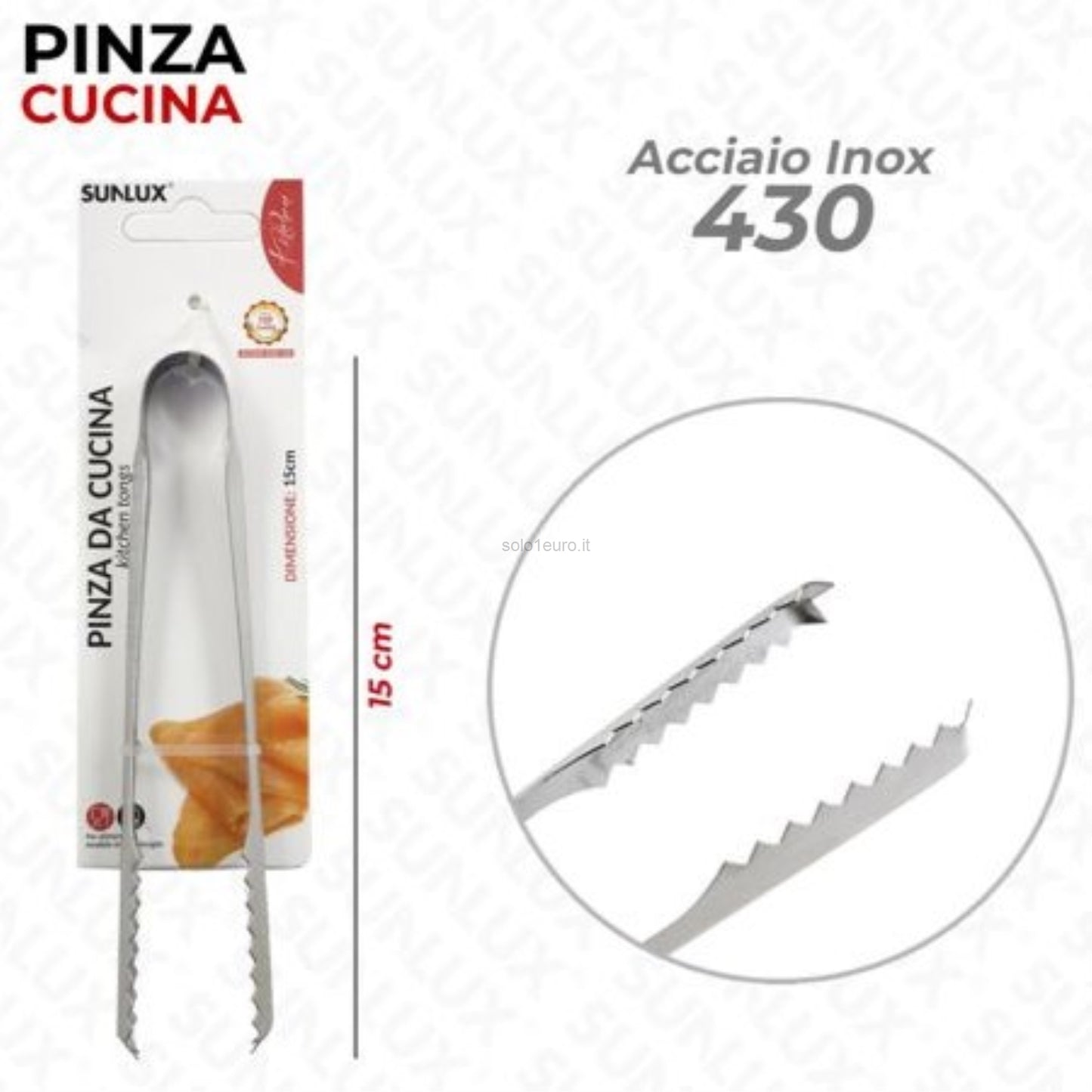 PINZA IN ACCIAIO 15CM