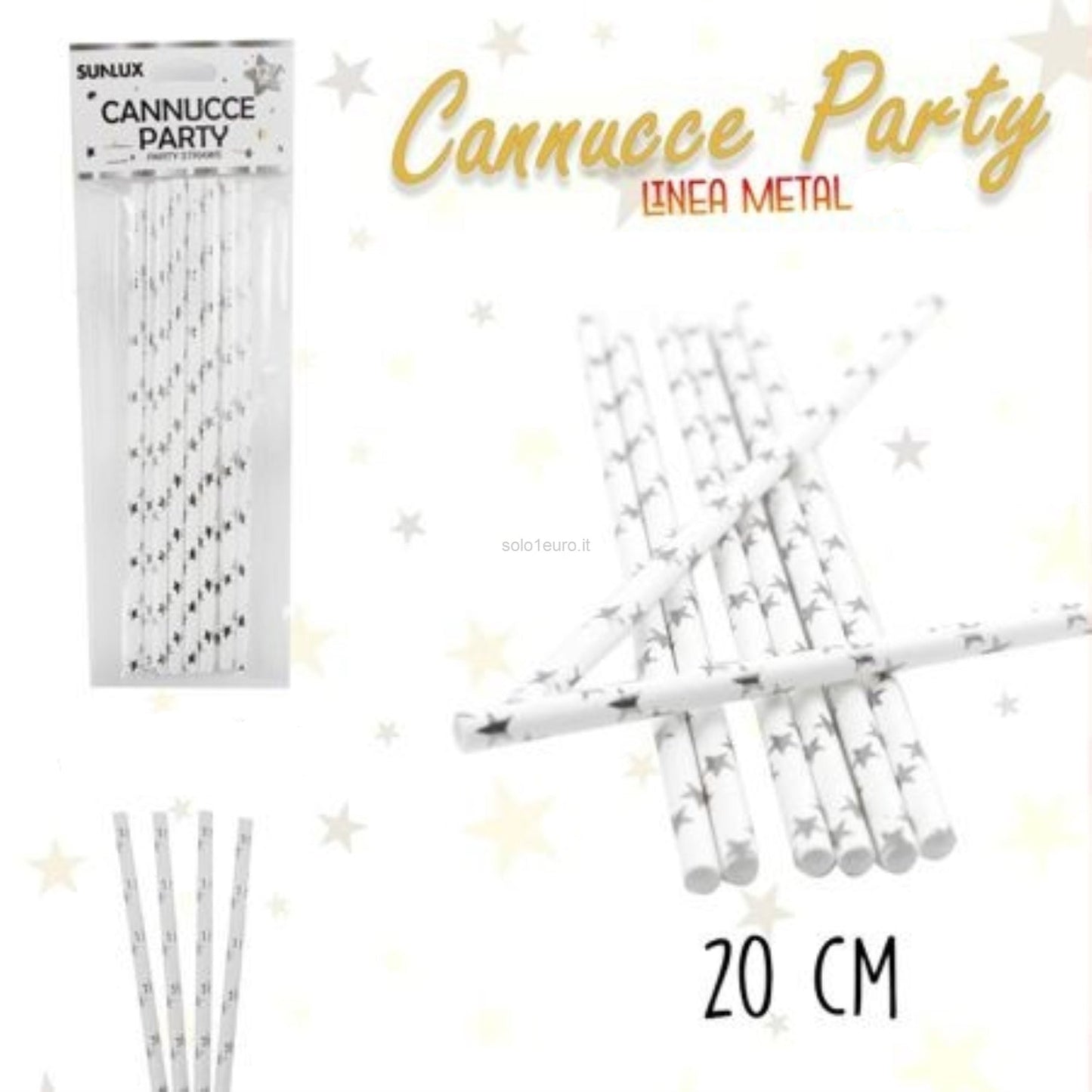 CANNUCCE PARTY ARGENTO 25PZ
