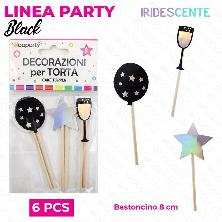 DECORAZIONE. CARTA 6PC