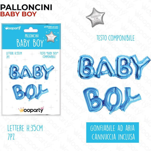 MILAR BABY BOY PALLONCINI/PZ