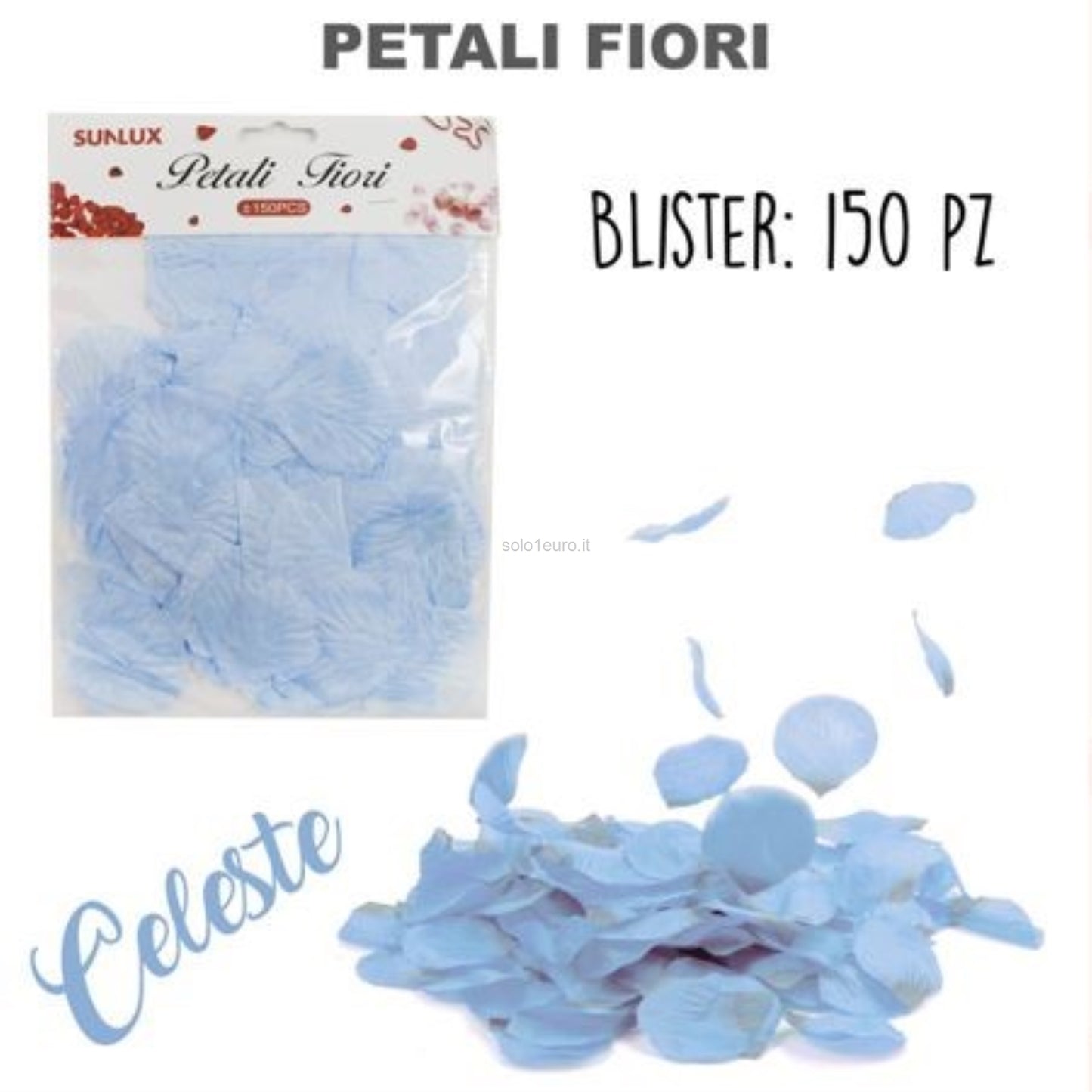 PETALI FIORI CELESTE