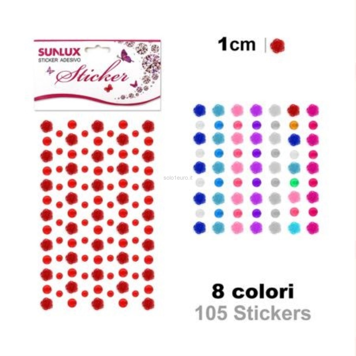 STICKERS STRASS ADESIVI