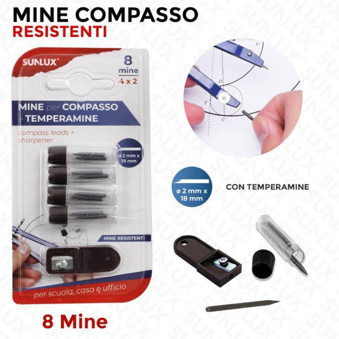 MINE PER COMPASSO 4*2 MINE