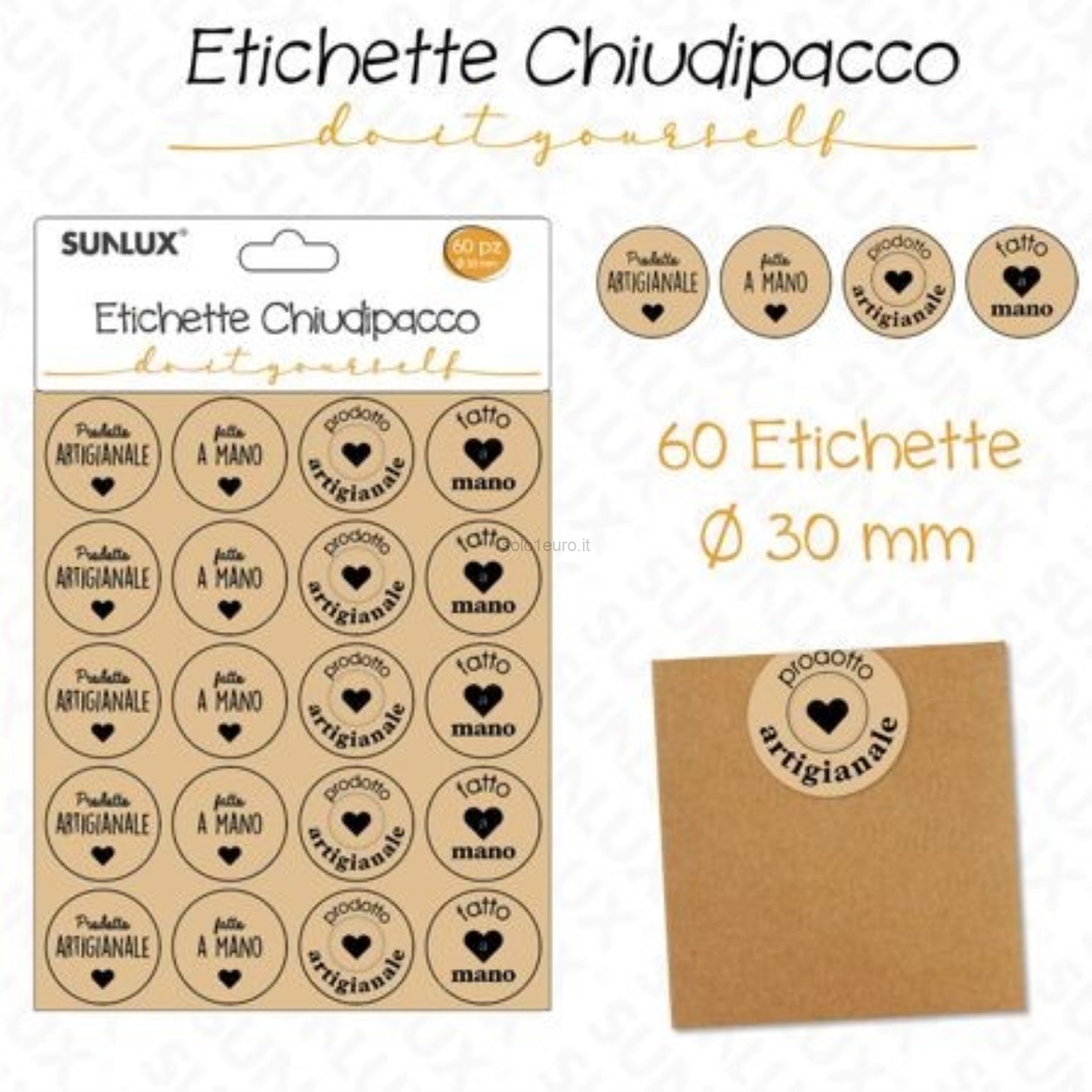 ETICHETTE CHIUDIPACCO