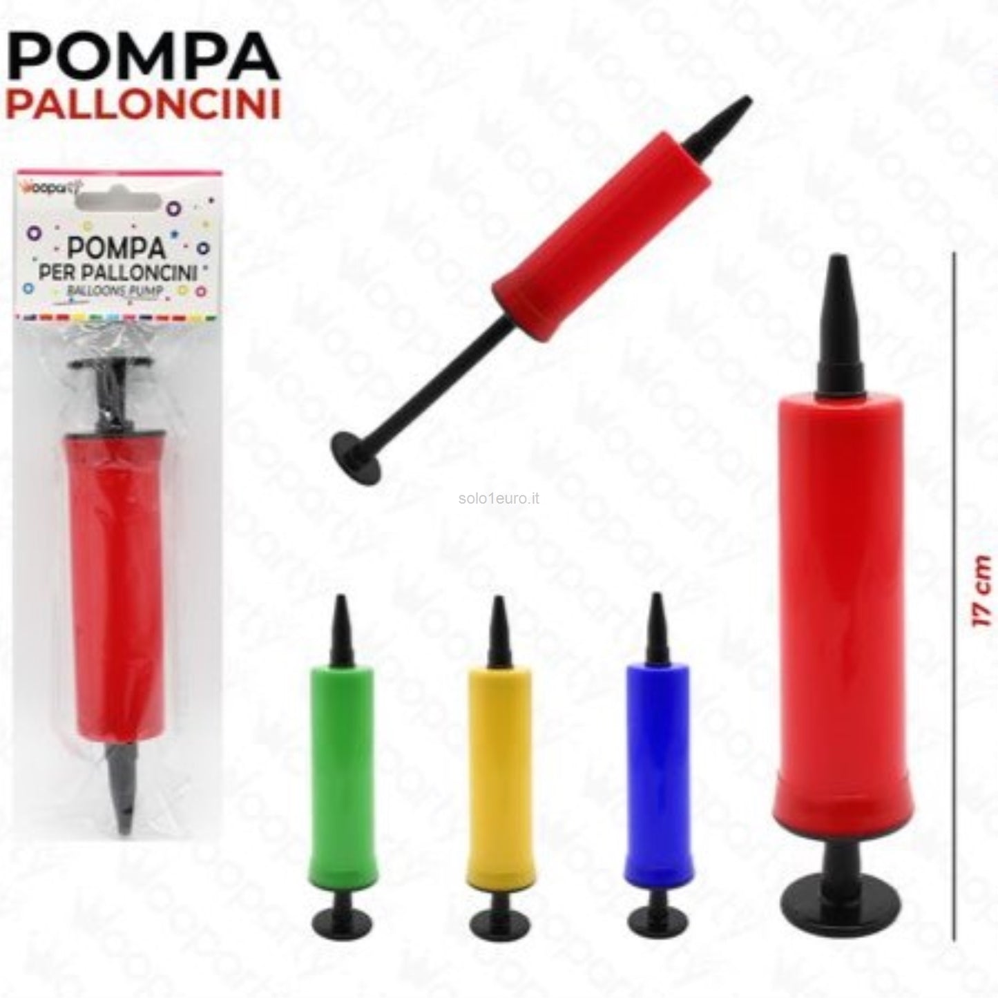 POMPA PER PALLONCINI 17CM