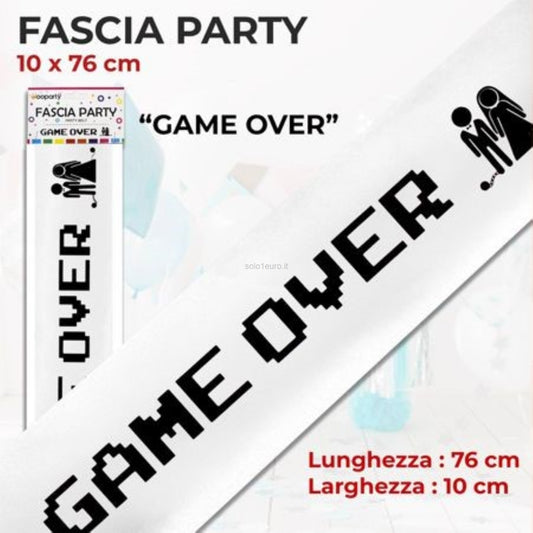FASCIA GAME OVER 76*10CM