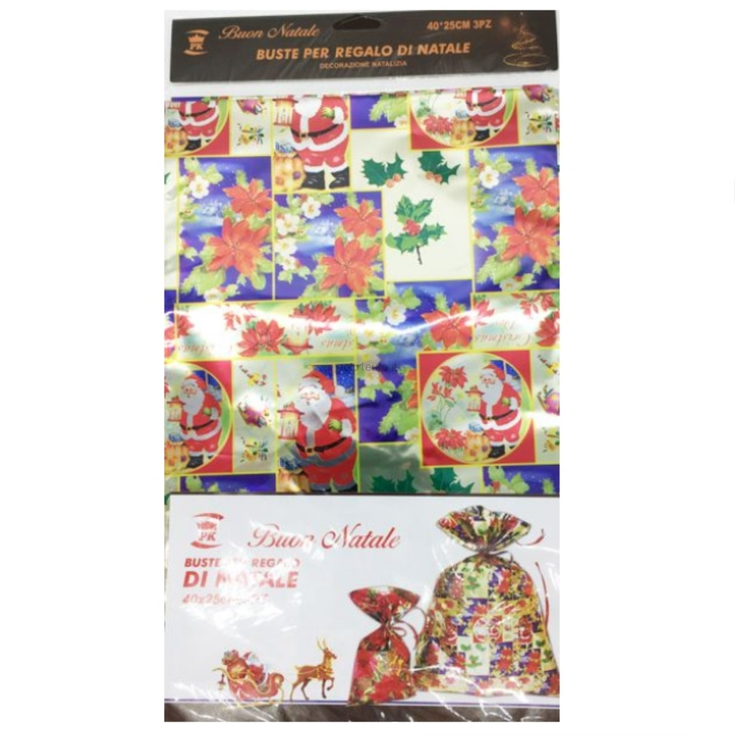 BUSTE REGALO 40*25CM PZ.3