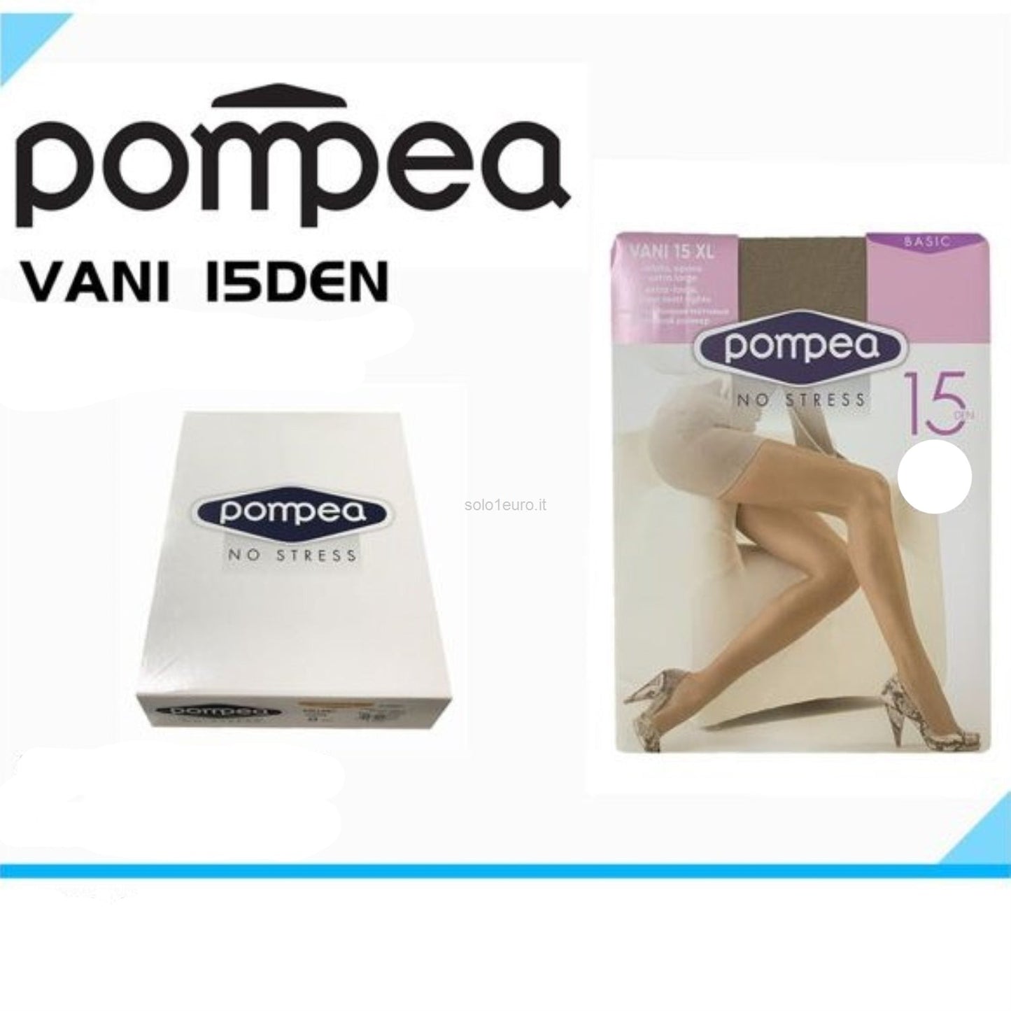 COLLANT POMPEA VANI 15 NATURE TG.L