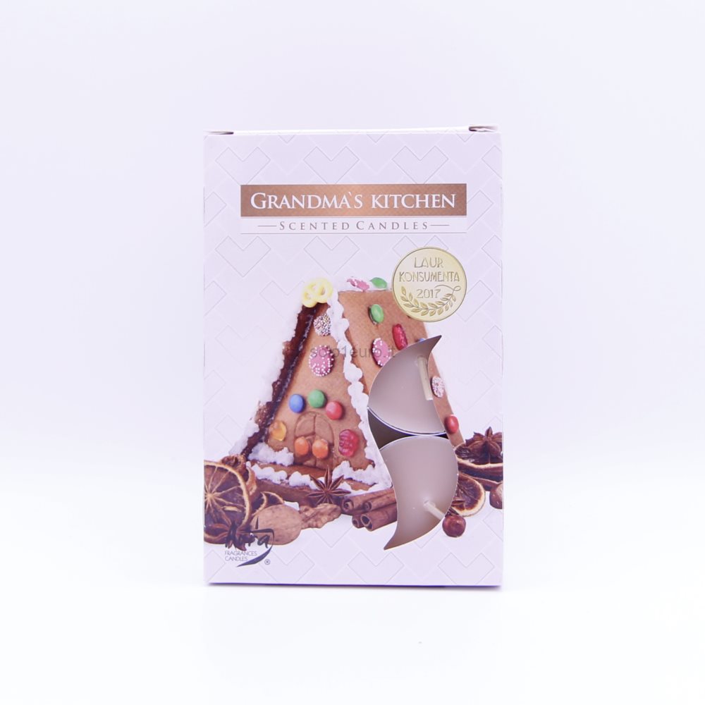 CANDELE TEALIGHTS PROFUMATE 6PZ CUCINA NONNA