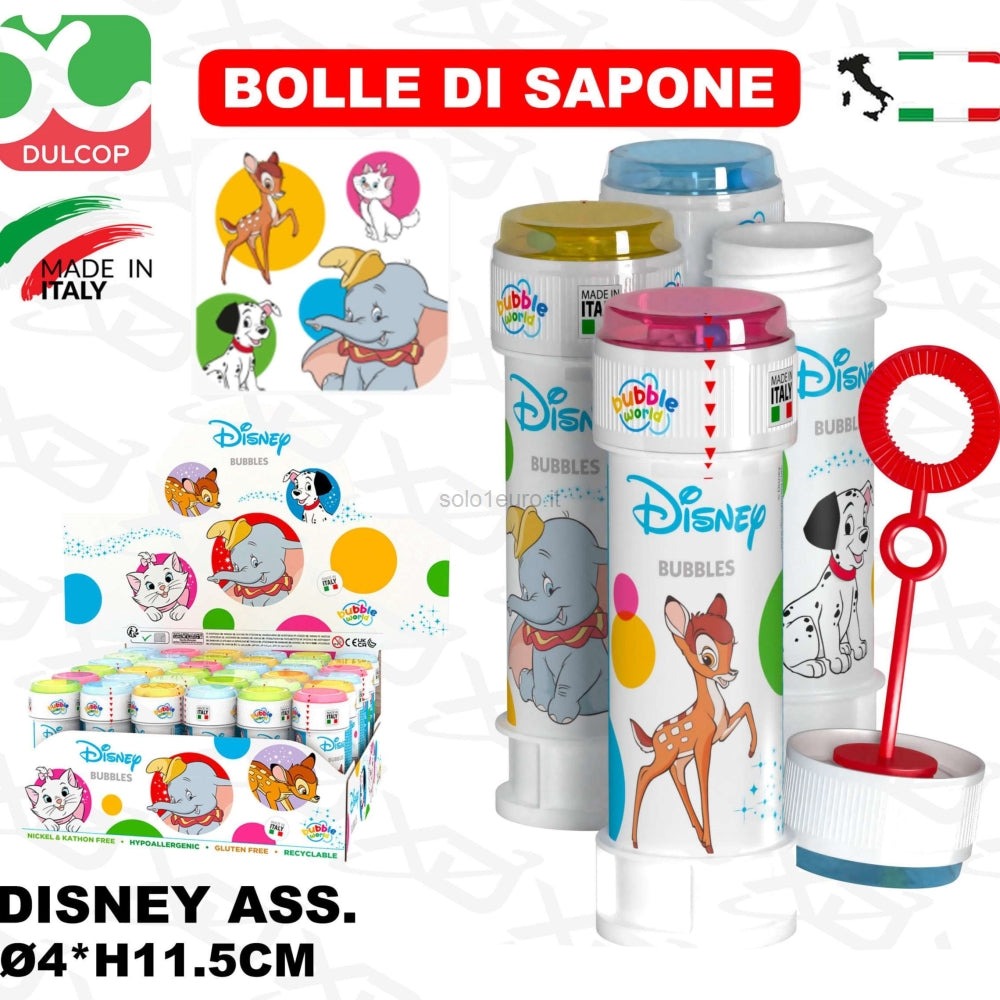 BOLLE DI SAPONE DISNEY 1PZ