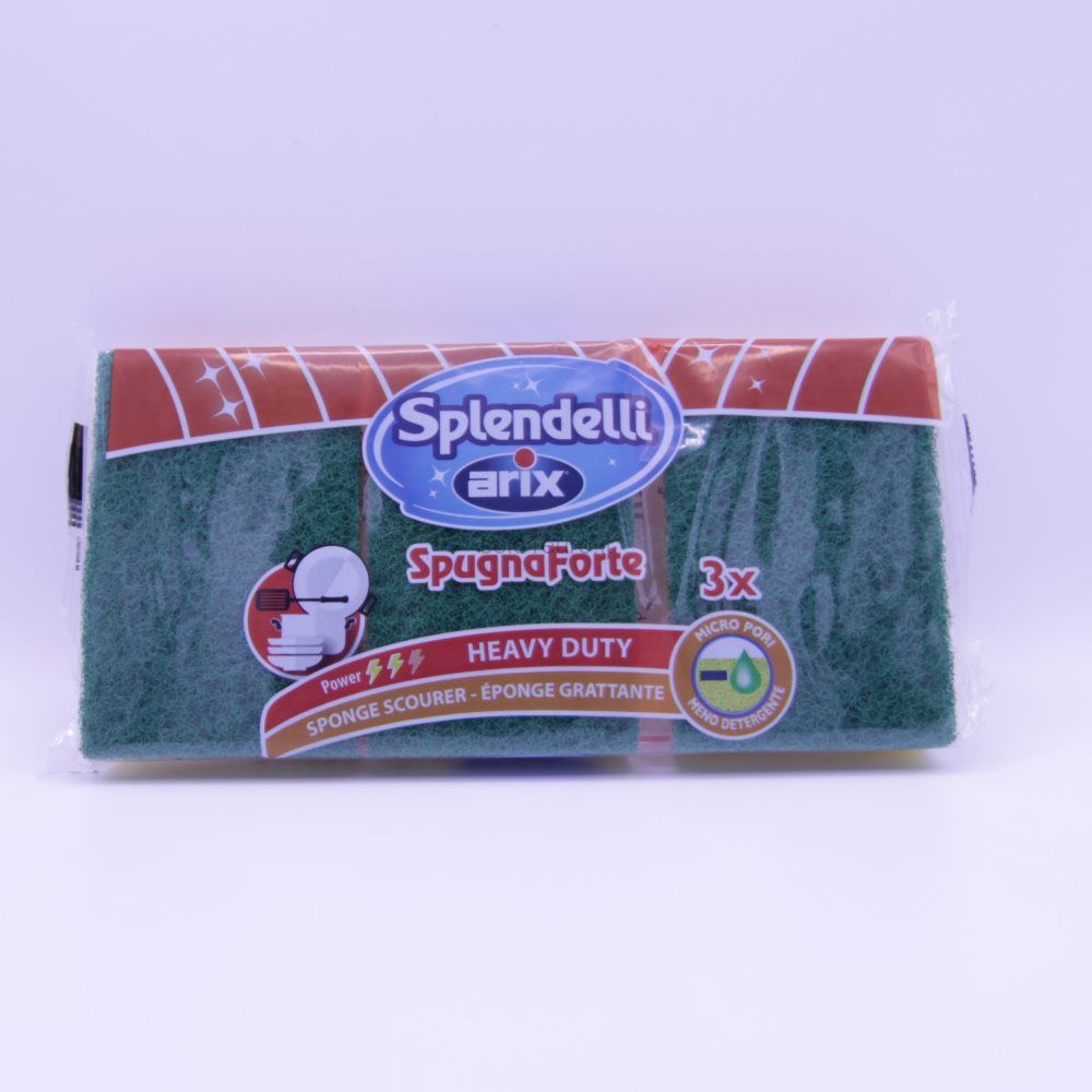 SPLENDELLI SPUGNA FORTE 3PZ