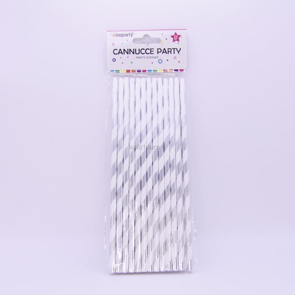 CANNUCCE PARTY ARGENTO 25PZ