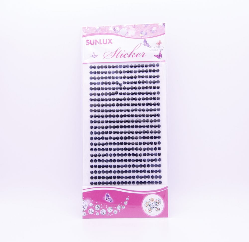 STICKERS PERLE ADESIVE 4MM