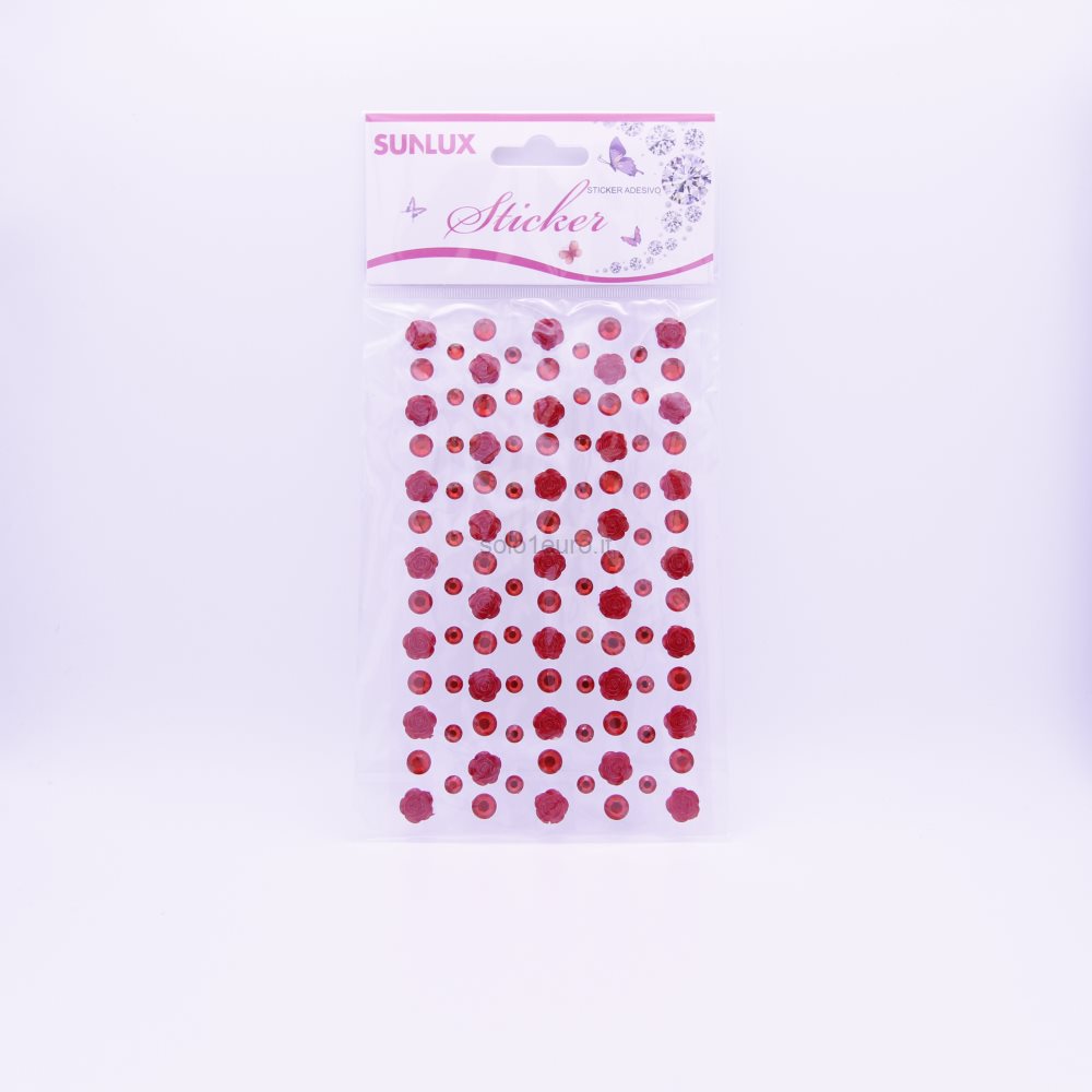 STICKERS STRASS ADESIVI