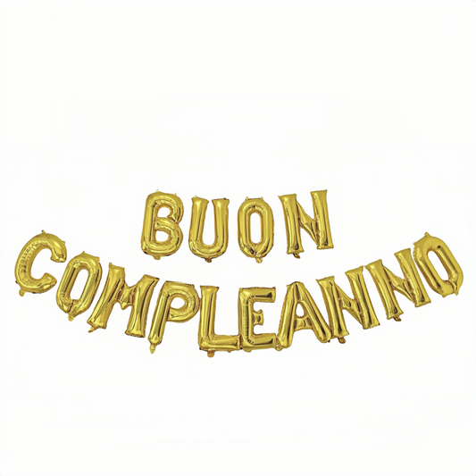 SET PALLONCINI BUON COMPLEANNO