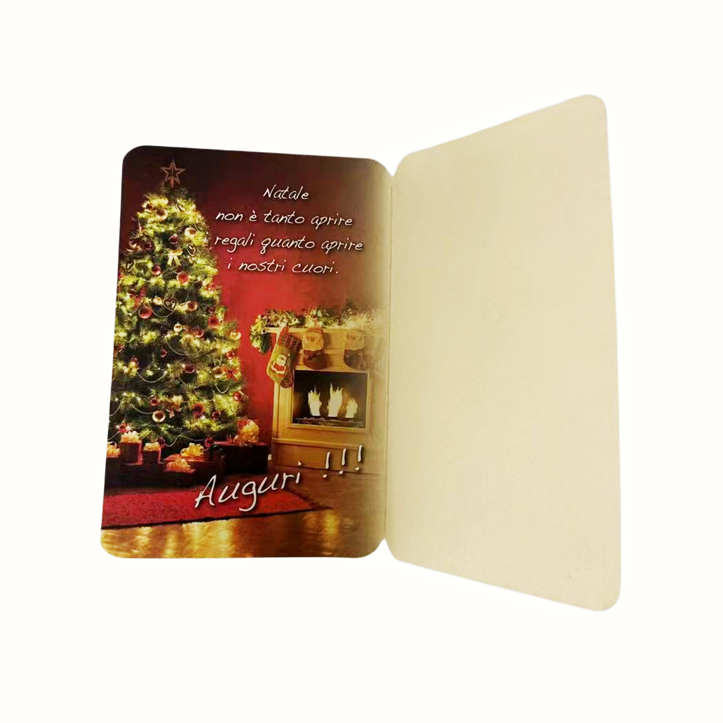 BIGLIETTI NATALE 11.5*17CM