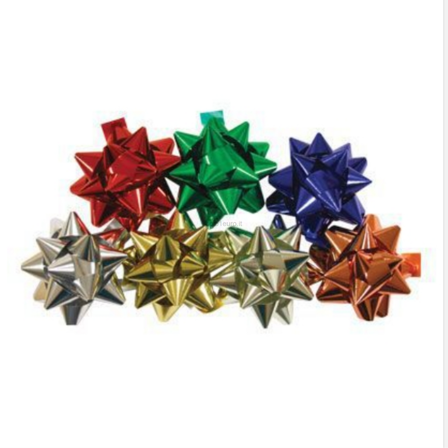 STELLE 7.5CM COLORI ASSORTITI PZ.2