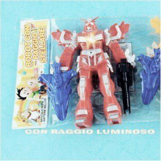 MINI ROBOT LUMINOSO 14CM