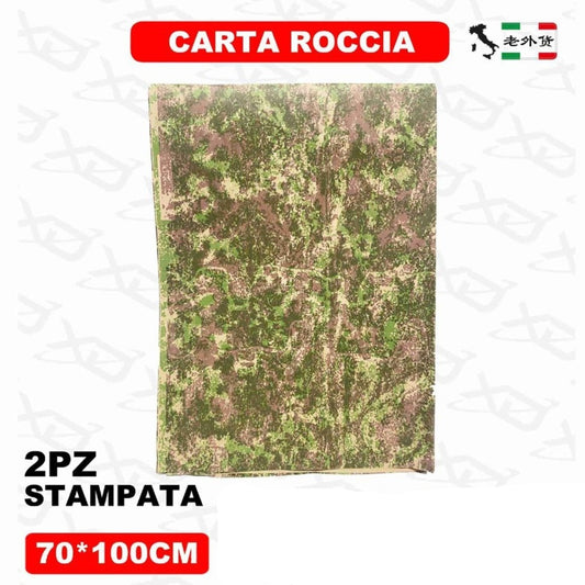PRESEPE CARTA ROCCIA STAMPATA 70*100CM PZ.2