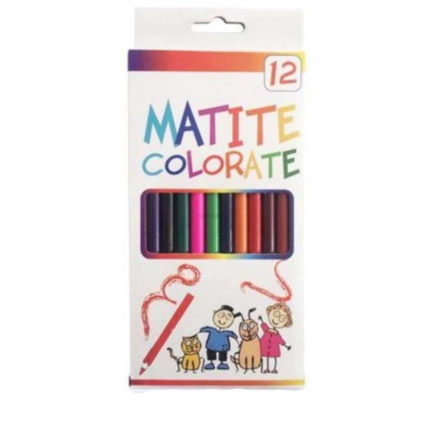 MATITE COLORATE 12PZ