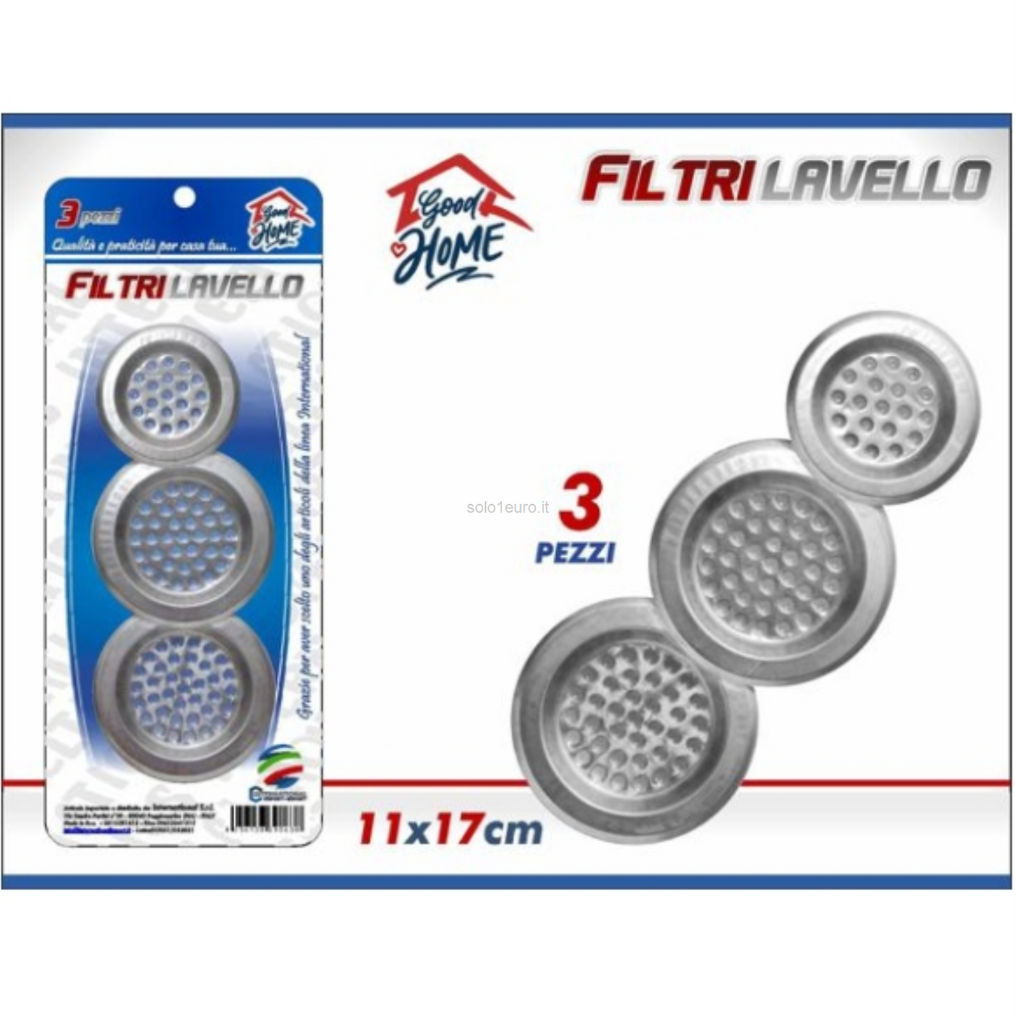 FILTRI LAVELLO MISUR1 DIVERSI PZ.3