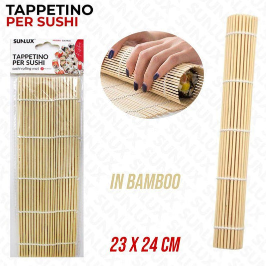 TAPPETINO BAMBU PER SUSHI 23*24CM