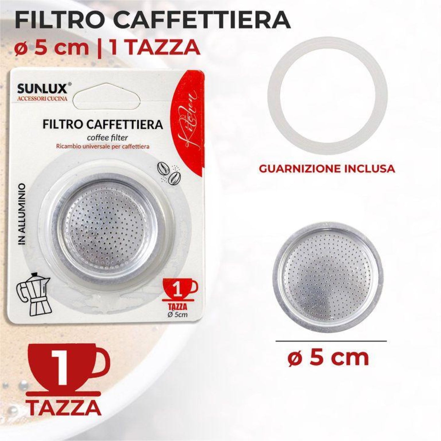 FILTRO CAFFETTIERA 1TZ