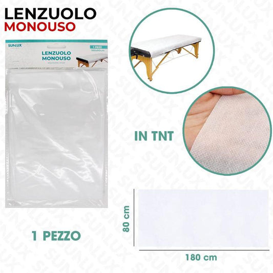 LENZUOLO MONOUSO 180*80CM