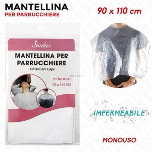 MANTELINA PER PARRUCCHIERE MONOUSO 91X137CM