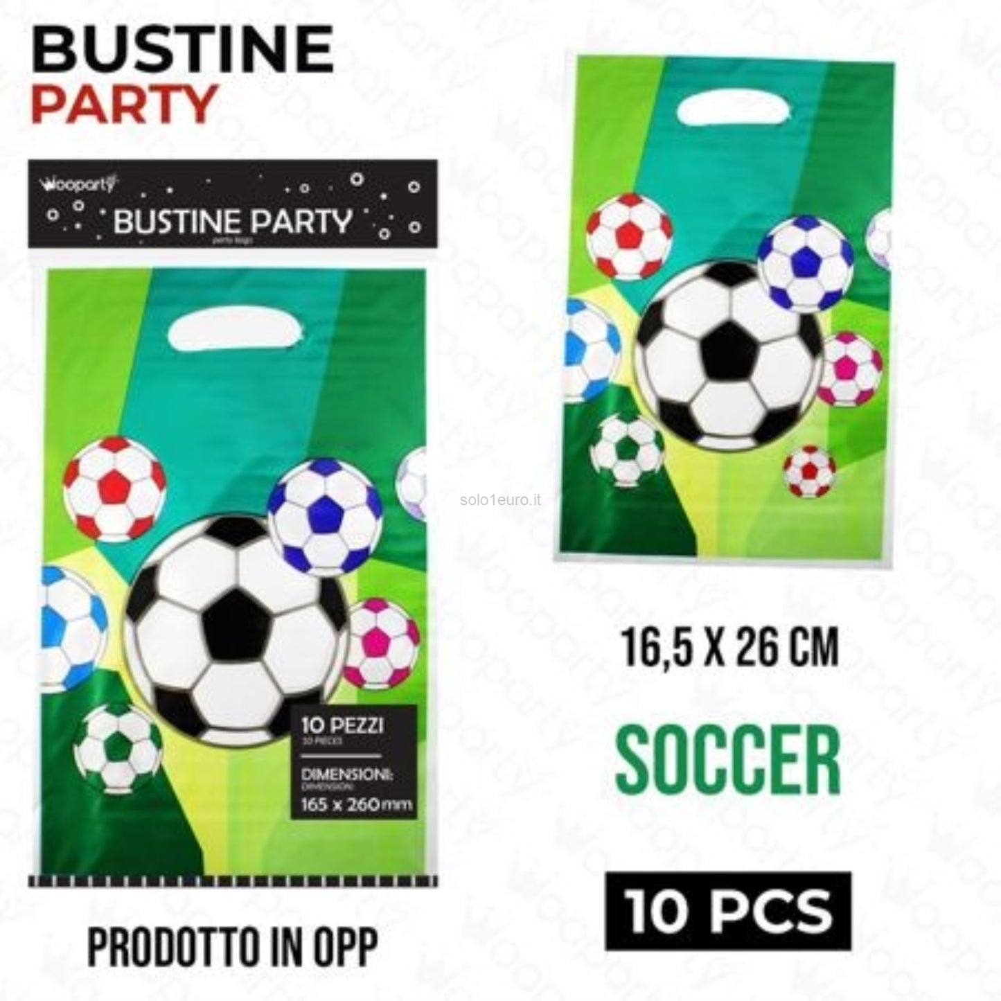 BUSTINE PARTY RIGHE CALCIO